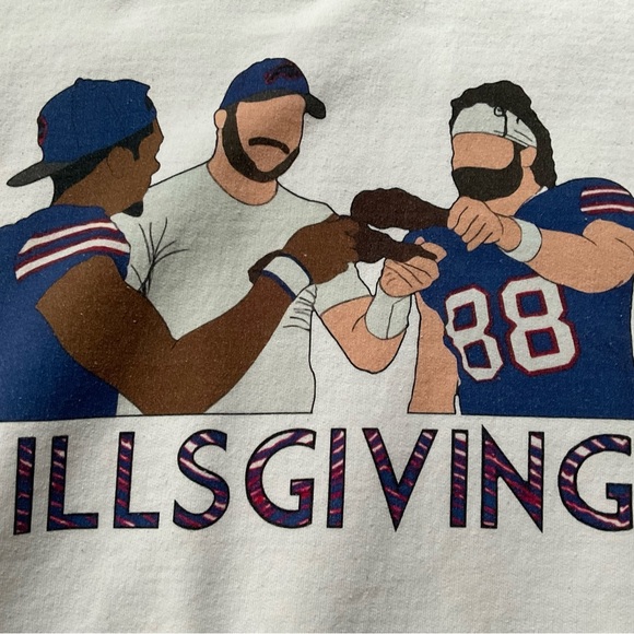 BillsGiving Buffalo Bills Heavyweight Sweatshirt, Thanksgiving XL - Picture 1 of 6